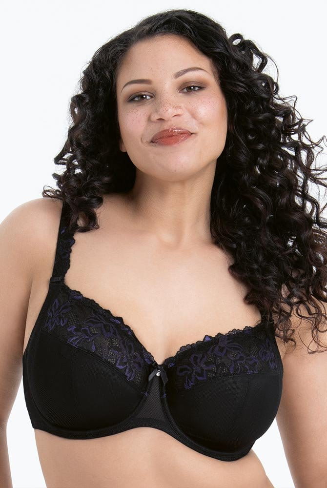 Rosa Faia Bügel-BH Suzette Full Cup 5253 schwarz - Vorderansicht