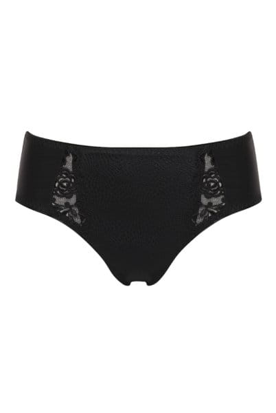 Ulla-Slip-Ella 3632 in der Farbe schwarz in der Vorderansicht Modellansicht