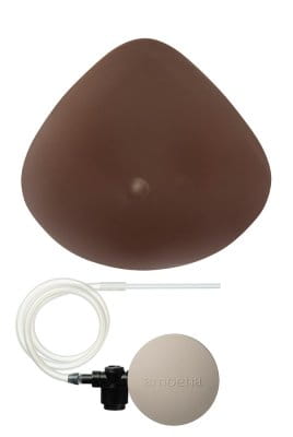 Amoena Brustprothese Adapt Air Xtra Light 2SN 326 ebony - Vorderansicht