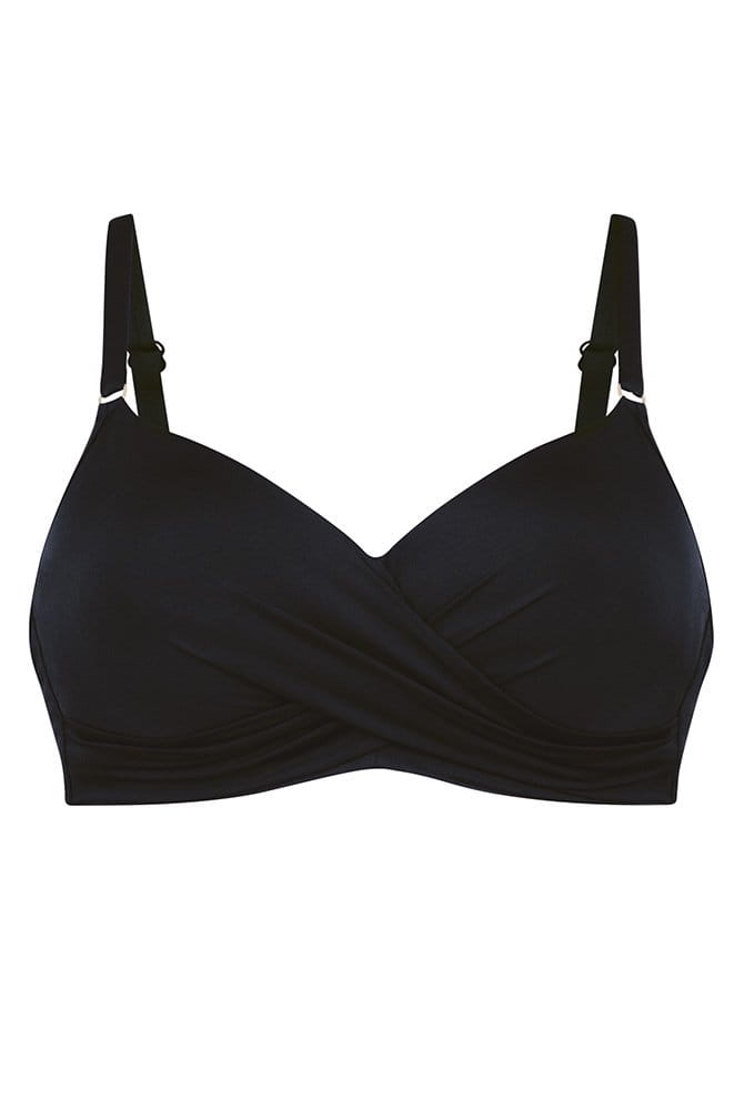 Anita Care Prothesen-Bikini-Oberteil Liberia Shiny Basics 6505-1 schwarz