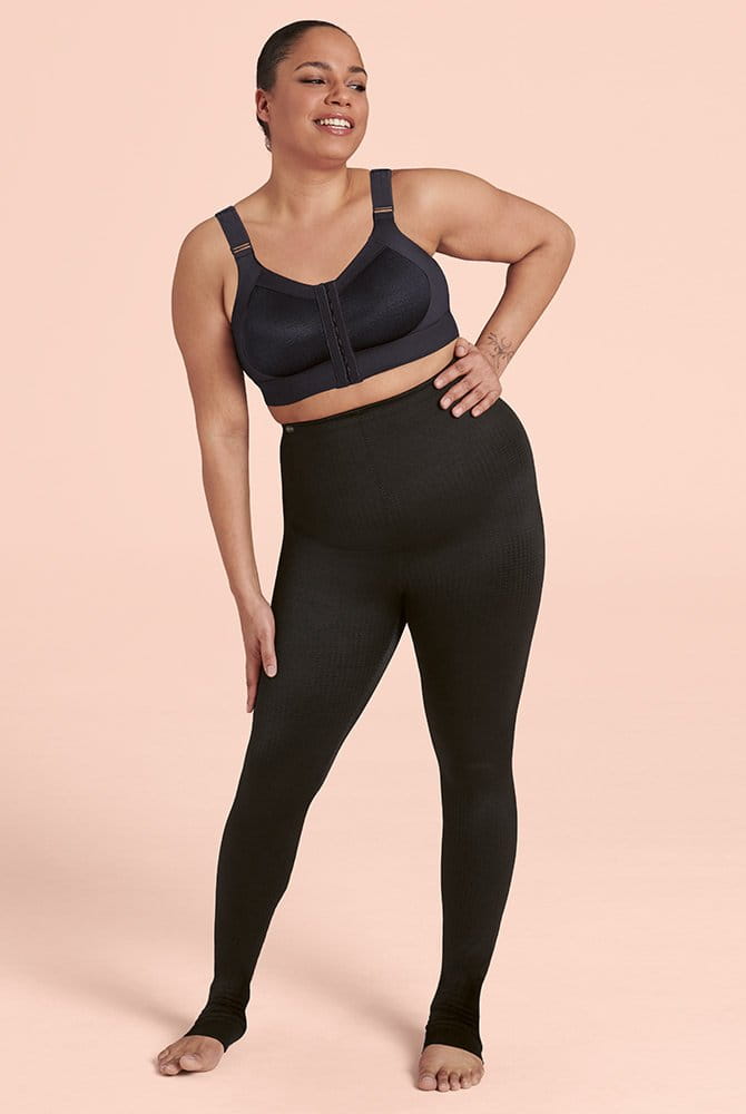 Anita Care Elvas Kompressionshose lang 1697.1 schwarz mit Kompressionsbandage Leeds (separat erhältlich)