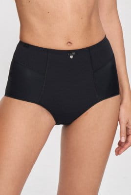 Susa Miederslip Capri 664 schwarz - Vorderansicht