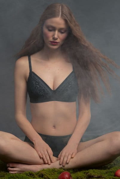 Rosa Faia Soft-BH Rosemary 5285 schwarz mit Slip