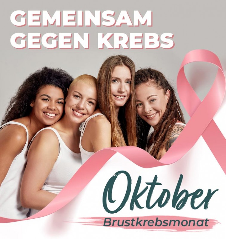 Brustkrebsmonat Oktober - Gemeinsam gegen Krebs